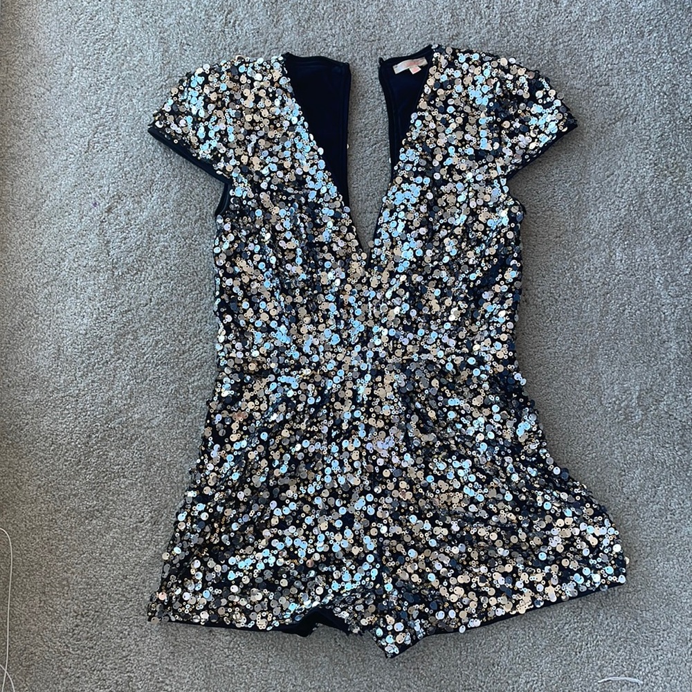 Luxxel Sequin Romper